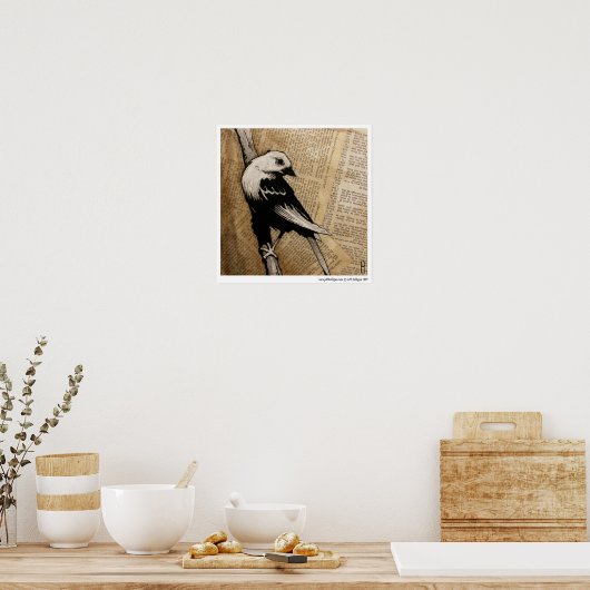 Sparrow Poster (Küche)