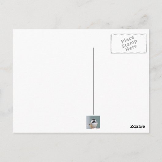 Sparrow Postkarte (Rückseite)