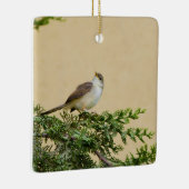 Sparrow-Postkarte Keramikornament (Rechts)