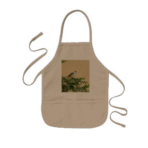 Sparrow-Postkarte Kinderschürze