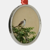 Sparrow Silbernes Ornament (Rechts)