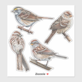 Sparrow Stickers Value Pack Aufkleber