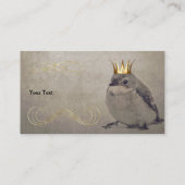 Sparrow-Visitenkarte Visitenkarte (Rückseite)