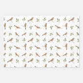 Sparrow Wrapping-Papier für jeden besondere Anlass Geschenkpapier Set (Vorderseite)