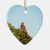 Sparrowhawk Keramikornament (Rechts)