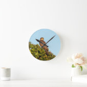 Sparrowhawk Runde Wanduhr (Zuhause)