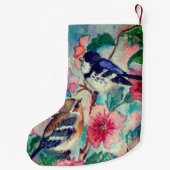 Sparrows Christmas Stocking - Painting Kleiner Weihnachtsstrumpf (Rückseite)