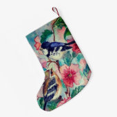 Sparrows Christmas Stocking - Painting Kleiner Weihnachtsstrumpf (Rückseite (Hängend))
