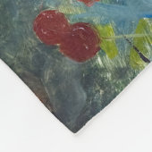 Sparrows in einem Kirschbaum, Bruno Liljefors Fleecedecke (Ecke)