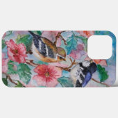 Sparrows Spring Painting Case-Mate iPhone Hülle (Rückseite (Horizontal))