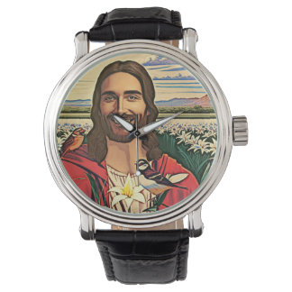 Sparrows und Lilies Armbanduhr