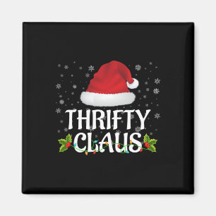 Sparsame Claus Weihnachtslichter Weihnachtsmann-Py Magnet