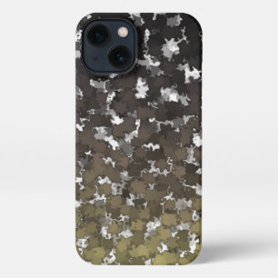 Sparse Blätter Camouflage iPhone Case 13 Hülle