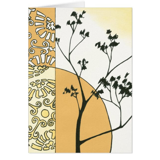 Sparse Tree Silhouette von Megan Meagher (Vorne)