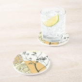 Sparse Tree Silhouette von Megan Meagher Getränkeuntersetzer (Seite)