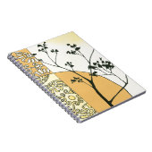 Sparse Tree Silhouette von Megan Meagher Notizblock (Rechte Seite)