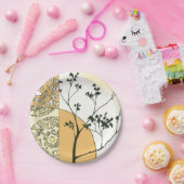 Sparse Tree Silhouette von Megan Meagher Pappteller (Party)