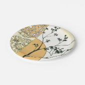 Sparse Tree Silhouette von Megan Meagher Pappteller (Schrägansicht)