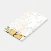 Sparse Tree Silhouette von Megan Meagher Post-it Klebezettel (angewinkelt)