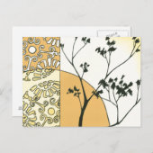 Sparse Tree Silhouette von Megan Meagher Postkarte (Vorne/Hinten)