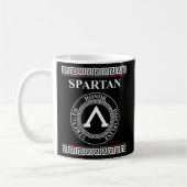 Sparta-Altgriechisch-Symbol Kaffeetasse (Links)