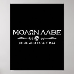 Sparta Gym und Fitness - Molon Labe Poster