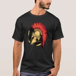 Sparta Helmet Warrior Spartakus Spartakus Labrador T-Shirt