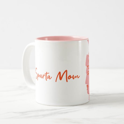 Sparta Mama Tasse (Vorderseite Links)