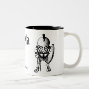 Sparta-Tassenentwurf Zweifarbige Tasse