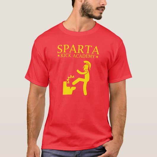 Sparta-Tritt-Akademie T-Shirt (Vorderseite)