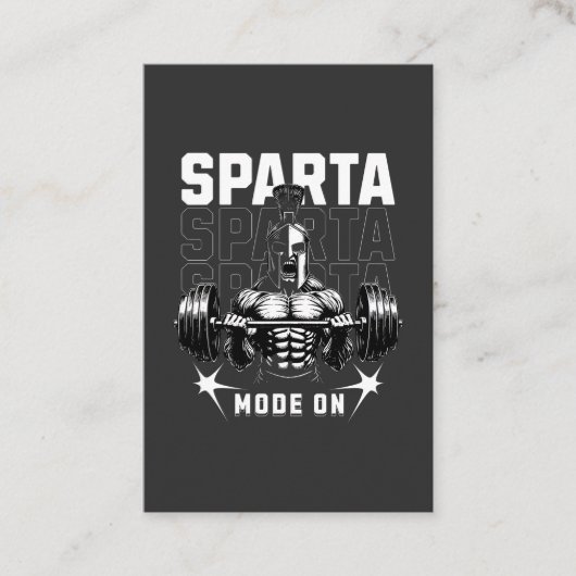 Sparta  visitenkarte (Vorderseite)