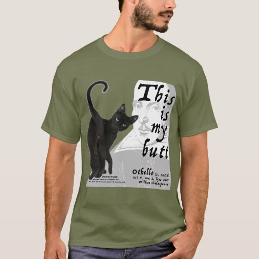 Spartacus Shakespeare T - Shirt (Vorderseite)