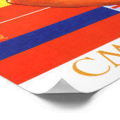 SPARTAKIAD 1920 Sporttreffen der sowjetischen Gewe Poster (Ecke)