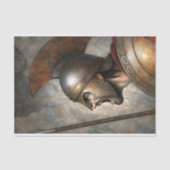 Spartan Battle Cry Decoupage Seidenpapier (Vorderseite)