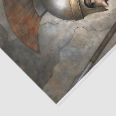 Spartan Battle Cry Decoupage Seidenpapier (Ausschnitt)