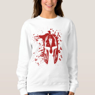Spartan Blood Helmet American Spartan Molon Labe Sweatshirt