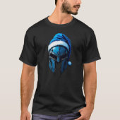 Spartan Blue Christmas T-Shirt (Vorderseite)