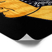 Spartan Head - Blau Poster (Ecke)