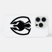 Spartan-Helm iPhone 15 Pro Hülle | (Rückseite (Horizontal))