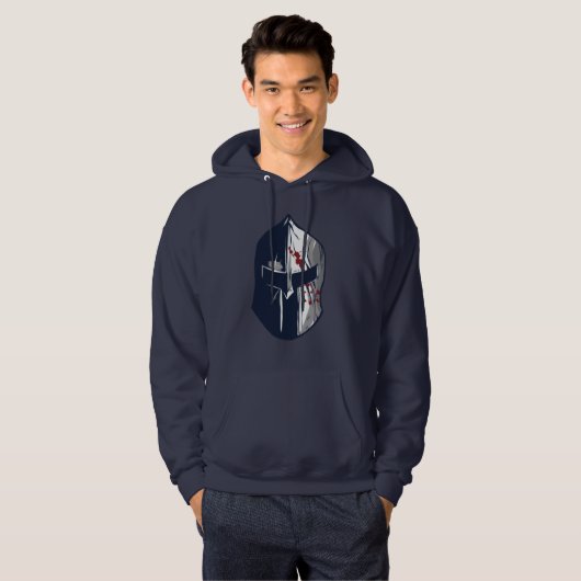 Spartan Helmet Hoodie (Vorne ganz)