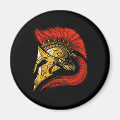 Spartan Helmet Magnet (Vorne)