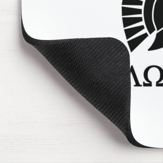 Spartan Helmet Molon Labe Mousepad (Ecke)