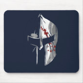 Spartan Helmet Mouse Pad Mousepad (Vorne)