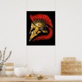Spartan Helmet Poster (Küche)