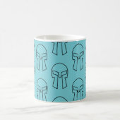 Spartan Helmet - White 11 oz Classic Tasse (Mittel)