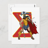 SPARTAN HOPLITES POSTKARTE (Vorne/Hinten)