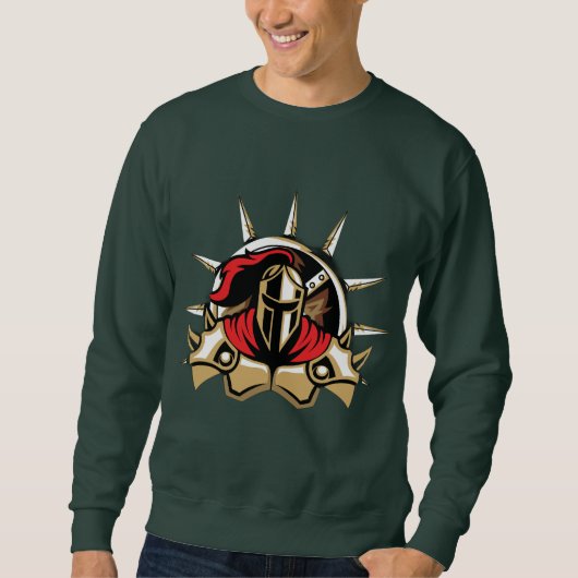 Spartan-Krieger-Sweatshirt für Männer Sweatshirt (Vorderseite)