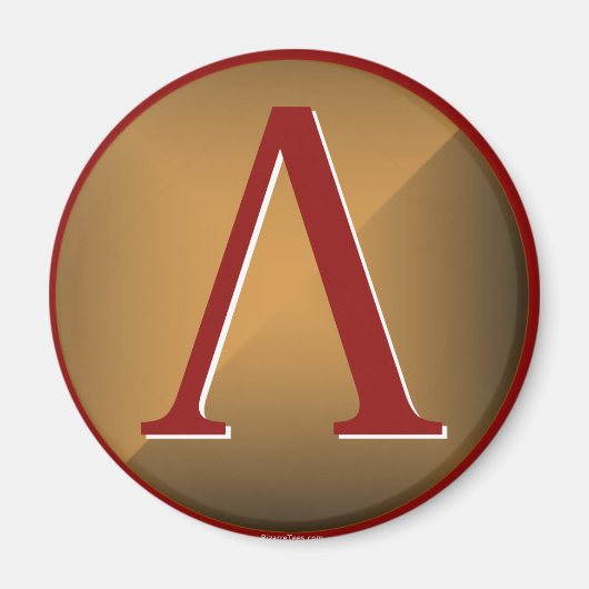 Spartan Lambda Shield Magnet (Vorne)