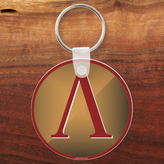 Spartan Lambda Shield Schlüsselanhänger (Vorderseite)