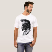 Spartan Leonidas King of Sparta T-Shirt (Vorne ganz)